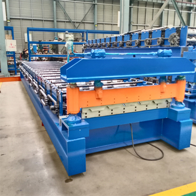 1200mm 1220mm मेटल कलर स्टील IBR 6 रिब रूफ वॉल पैनल रोल बनाने की मशीन