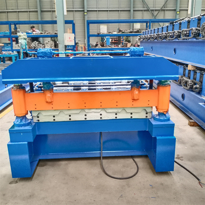 1200mm 1220mm मेटल कलर स्टील IBR 6 रिब रूफ वॉल पैनल रोल बनाने की मशीन