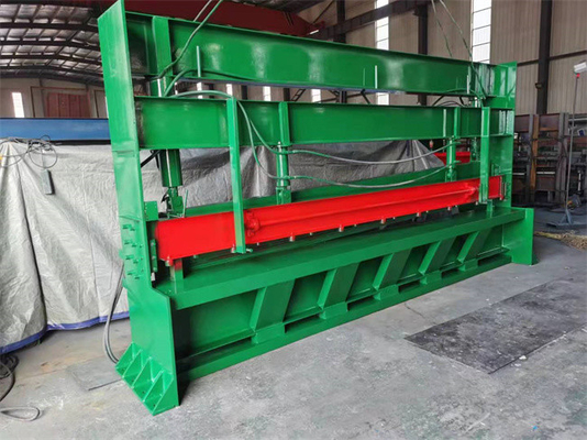 छत के लिए 3m/6m/8m बाल काटना और झुकने मशीन जस्ती शीट