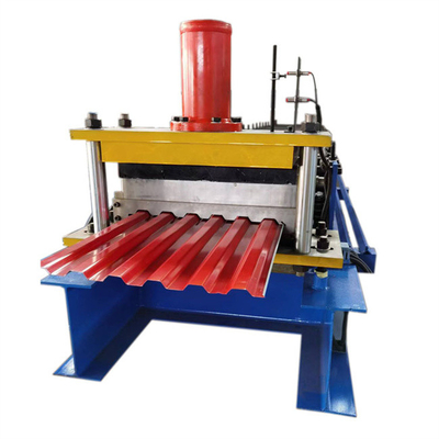 4kw 40m / मिनट शटर डोर रोल बनाने की मशीन 0.8-1.5mm मोटाई: