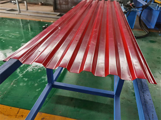 4kw 40m / मिनट शटर डोर रोल बनाने की मशीन 0.8-1.5mm मोटाई: