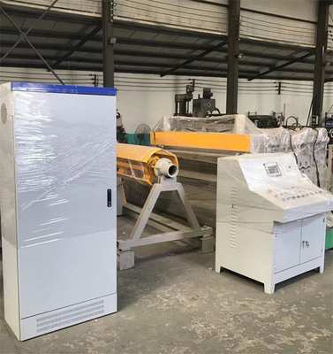 80kw स्लीटिंग लाइन मशीन 0.5 मिमी कटिंग प्रेसिजन स्टील स्ट्रिप स्लीटिंग मशीन