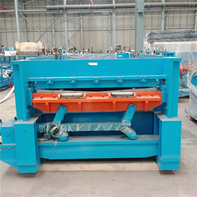 GI PPGI कट टू लेंथ लाइन मशीन 15.5KW कटिंग एंड स्लीटिंग मशीन